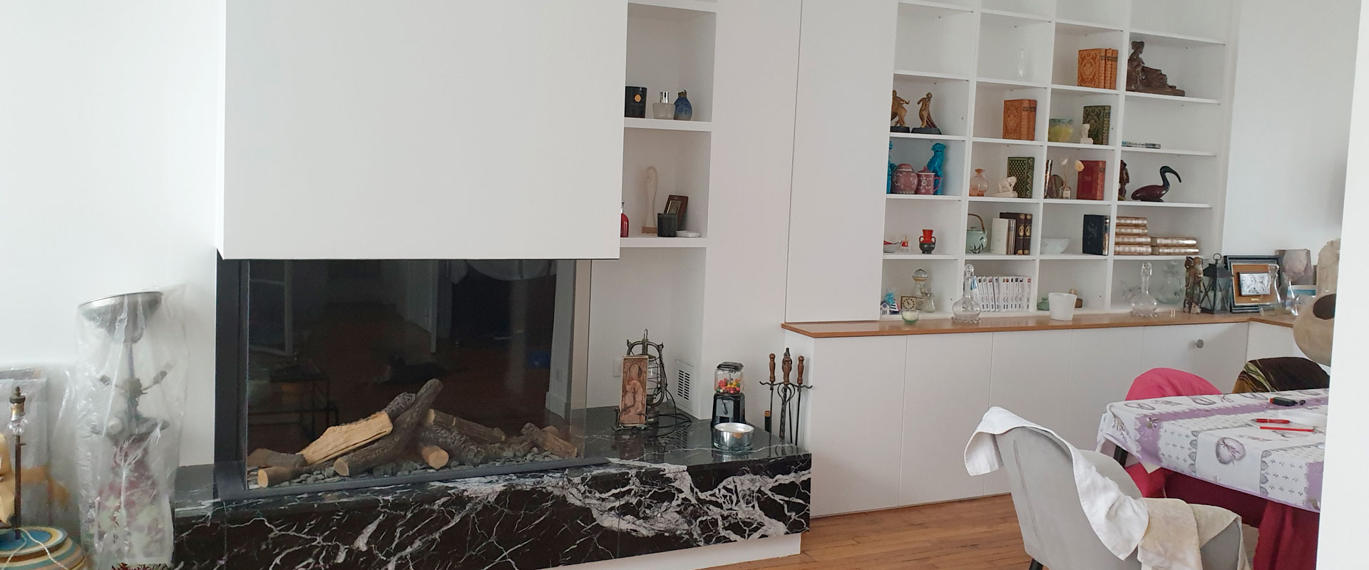 Rénovation complète d'un appartement en duplex