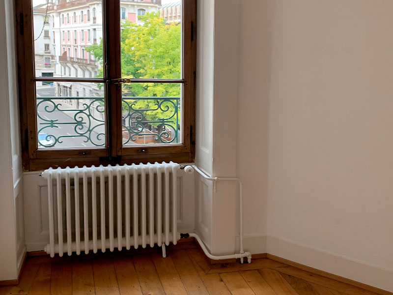 Ancien radiateur qui consomme beaucoup